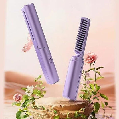 Easifi ✨Rechargeable Hot Comb Hair Straightener