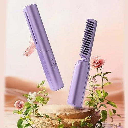Easifi ✨Rechargeable Hot Comb Hair Straightener