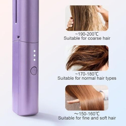 Easifi ✨Rechargeable Hot Comb Hair Straightener